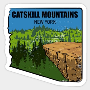 Catskill Mountains new york Sticker